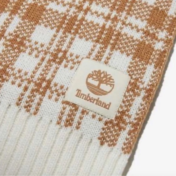 NWT Timberland Buffalo Plaid Scarf - Picture 4 of 4